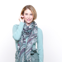 Schal Brunate diverse Prints